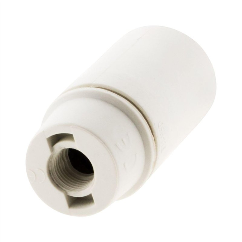 Image secondaire de Zenitech Douille E14 Thermoplastique Lisse Blanc