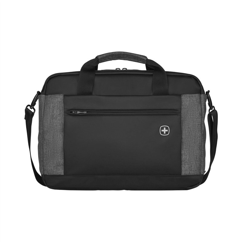 Image secondaire de WENGER Underground Mallette pour Ordinateur Portable 16 Pouces, Poche pour Tablette Tactile 10 Pouces, Porte-Documents, Système