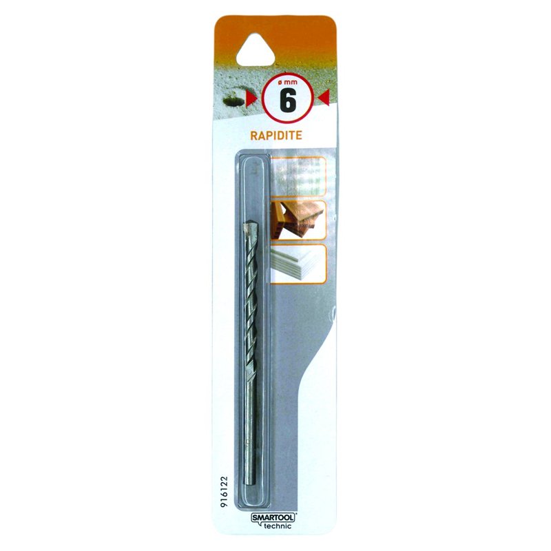 Smartool 916132 Foret béton ø 7 Longueur 100 mm