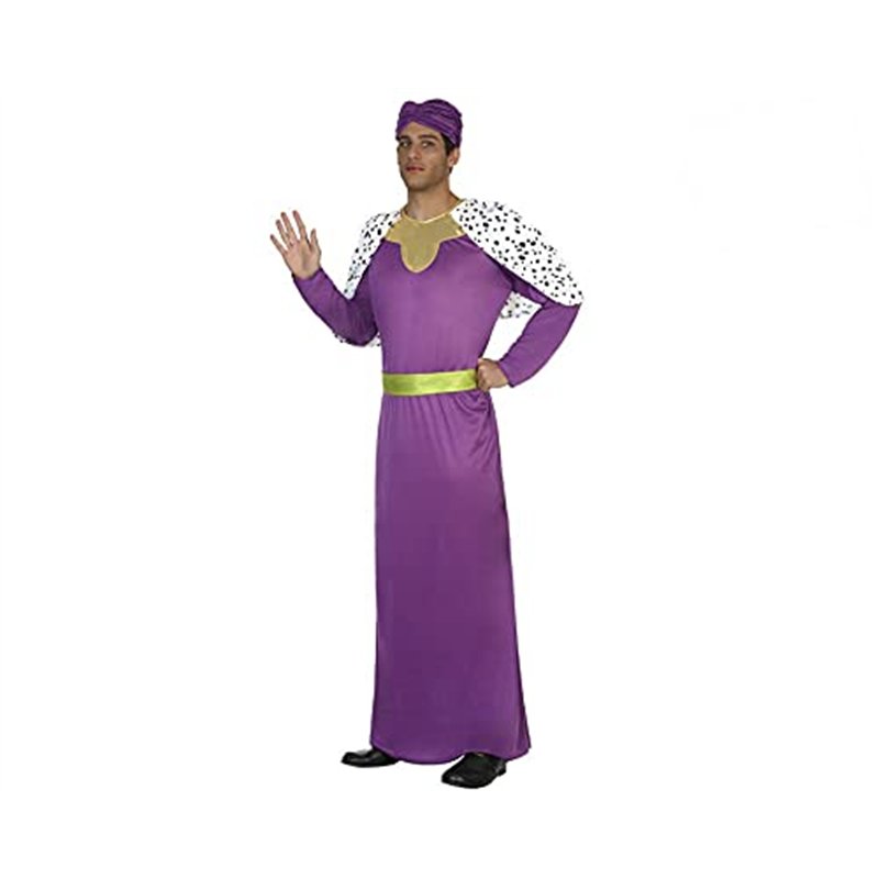 ATOSA déguisement roi mage adulte homme violet XS