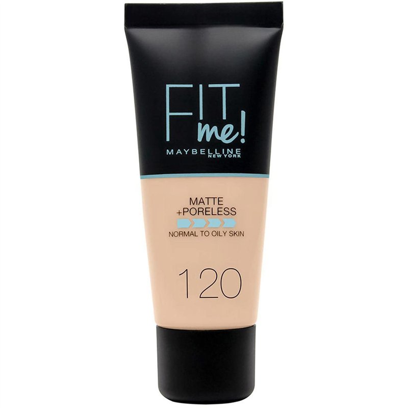 Gemey Maybelline - Fond de Teint Fit Me Matte Poreless de Maybelline - 120 Classic Ivory