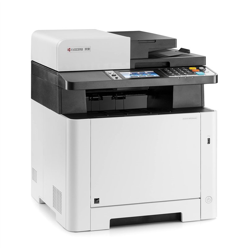 Image secondaire de l'Imprimante wifi laser couleur Kyocera Ecosys M5526cdw. Tout-en-un : scanner, fax, copie. Impression smartphone, tablette