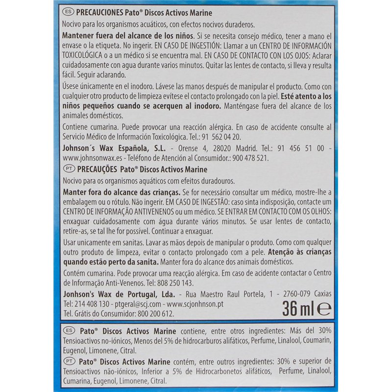 Image secondaire de Canard - Disques de toilette actifs Pack 5 aplicadores