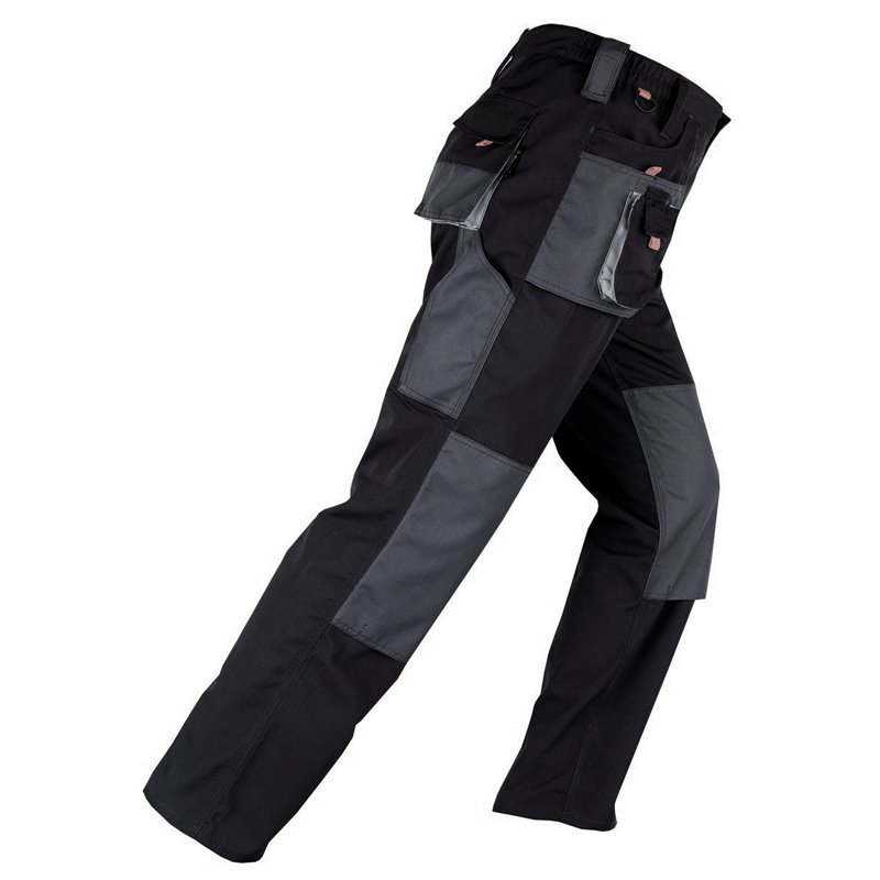 SMART TROUSERS DARK GREY/GREY L