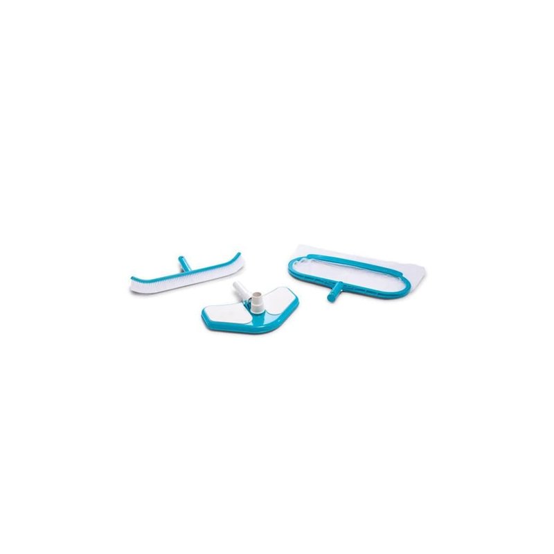 Image secondaire de Intex Kit Nettoyage Deluxe épuisette Fond-Tete Balai