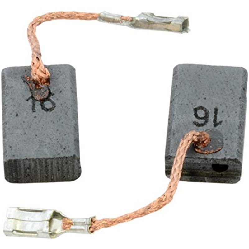 Image secondaire de Buildalot Balais de Charbon pour BOSCH GWS 1400 meuleuse - 5x10x16mm - 2.0x3.9x6.3'' - Avec arrêt automatique