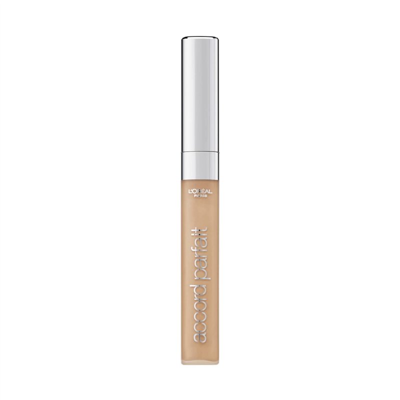 L'Oréal Paris - Soin Correcteur Fluide Accord Parfait - Tous Types de Peaux - Teinte : Beige (4.N) - 6,8 ml
