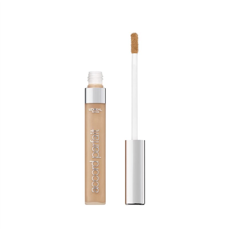 Image secondaire de L'Oréal Paris - Soin Correcteur Fluide Accord Parfait - Tous Types de Peaux - Teinte : Beige (4.N) - 6,8 ml