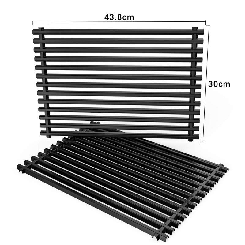 Image secondaire de Grilles de cuisson de rechange Onlyfire - Modèle Heavy Duty en acier émaillé - Pour les barbecues Weber 7525, Spirit et Genesis