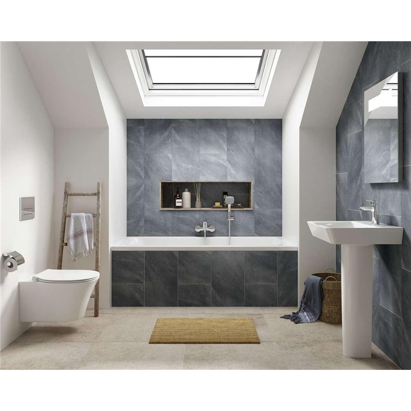 Image secondaire de Ideal Standard Pack WC suspendu Cuvette Connect Air Aquablade + Abattant Ultrafin Frein de chute E008701