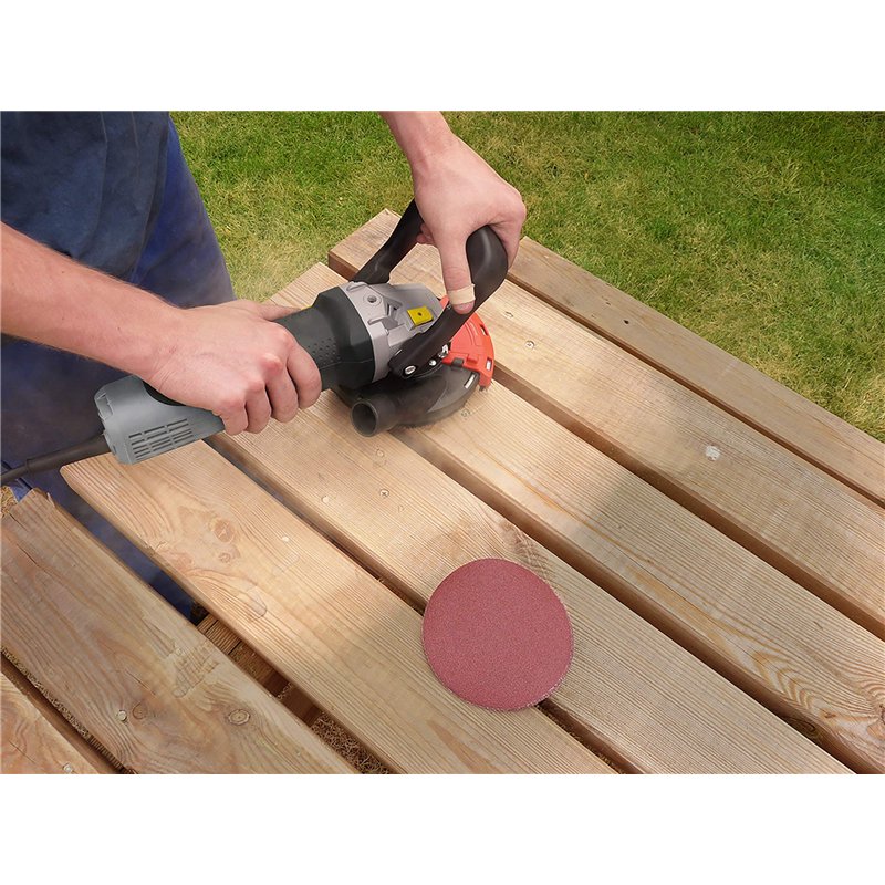 Image secondaire de Fartools PMF1300 Surfaceuse multi-matériaux 1400 W 5en1 : ponçage (bois/plâtre), décapage, lustrage, meulage et surfaçage béton