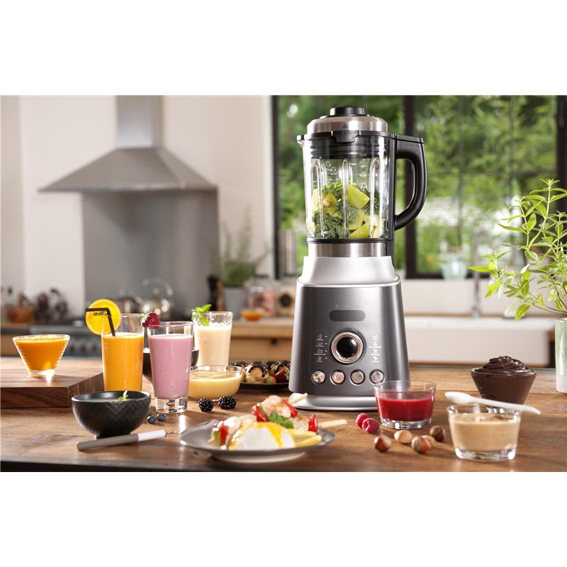 Image secondaire de Moulinex LM962B10 Blender Chauffant Ultrablend Cook Mixeur Électrique Bol Verre Capacité 2L Soupe Coulis Compote Lait Smoothie G