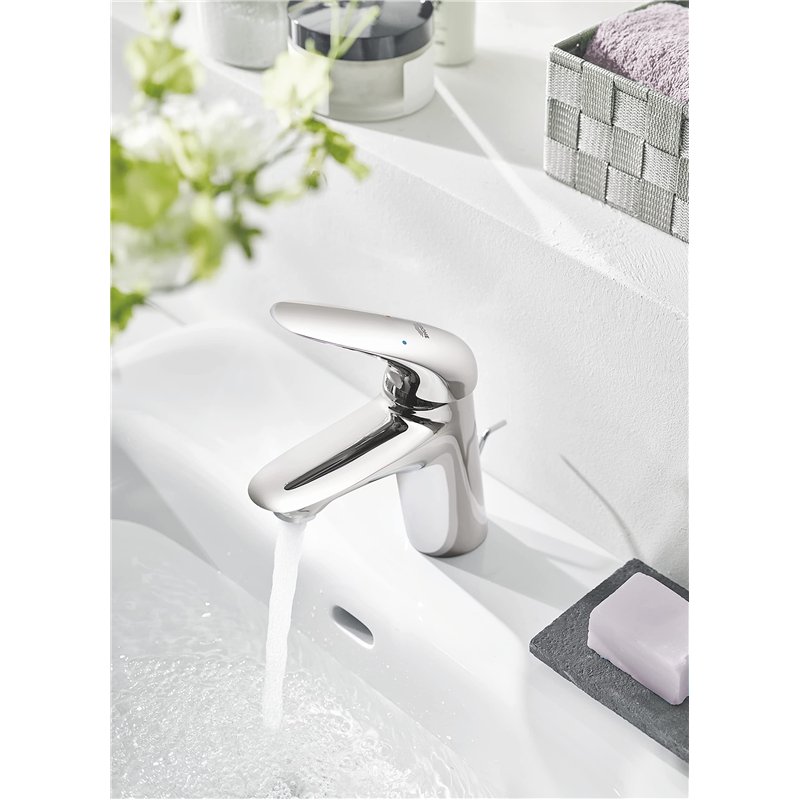 Image secondaire de GROHE Mitigeur monocommande Lavabo Taille S Wave Chrome 23581001 (Import Allemagne)
