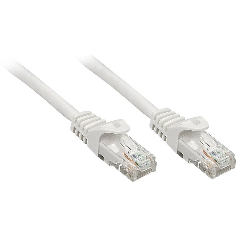Image secondaire de Lindy 48406 câble de réseau 1 m Cat5e U/UTP (UTP) Gris - Câbles de réseau (1 m, Cat5e, U/UTP (UTP), RJ-45, RJ-45, Gris)