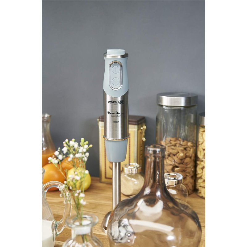 Image secondaire de Moulinex DD650D Quickchef1in1 Mélangeur plongeant, pied en acier, technologie Powelix, 10 vitesses, 800 ml, inoxydable