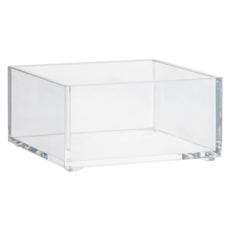 5five - organiseur selena 9,6x9,6cm transparent