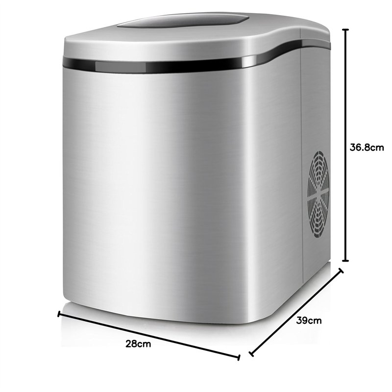 Image secondaire de Taurus MG12 Legend - Machine à glaçons 150W, Élégant et fonctionnel, Glaçons, 15kg par jour, Réservoir de 1,7L, Écran numérique