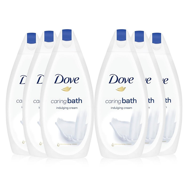 Dove Crème de soin pour le bain 450 ml - Lot de 6
