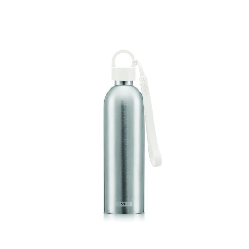 Bodum 12057-57B-913 MELIOR Gourde à emporter isotherme en inox double paroi, bouchon à vis, 0.5 l