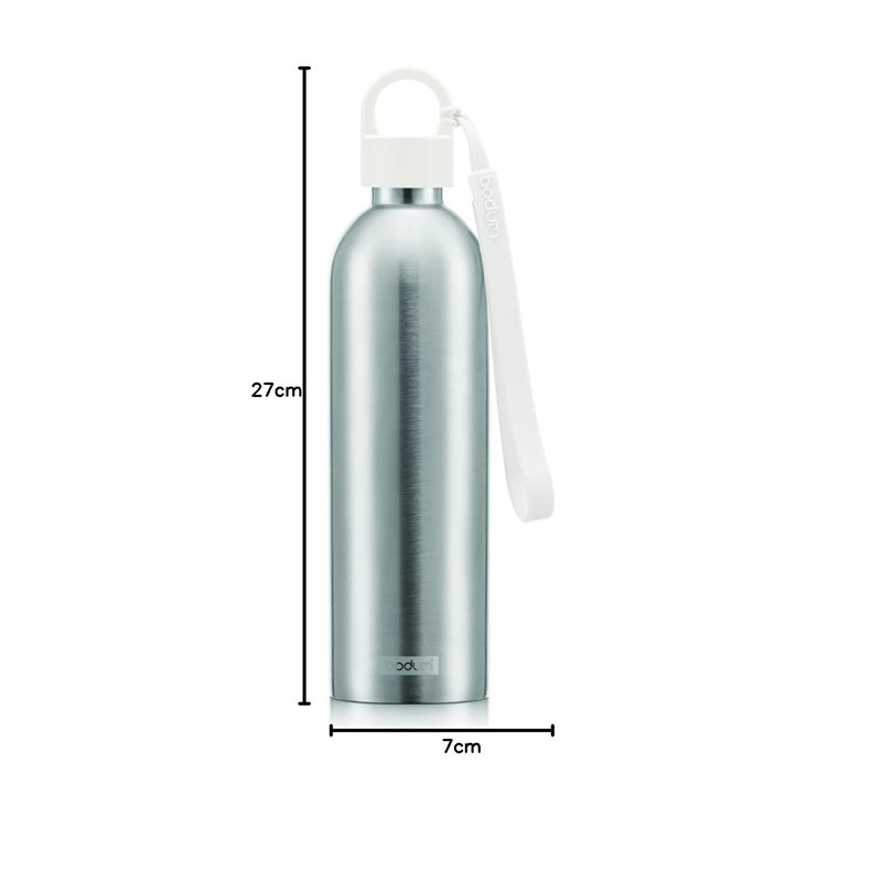 Image secondaire de Bodum 12057-57B-913 MELIOR Gourde à emporter isotherme en inox double paroi, bouchon à vis, 0.5 l