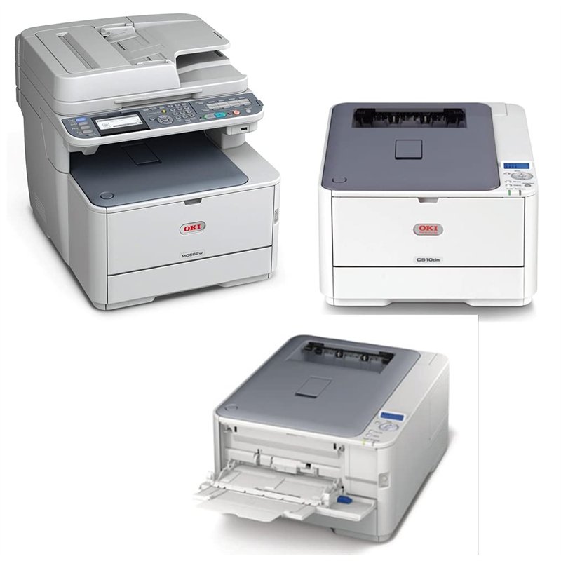 Image secondaire de Toner OKI 44469724 pour C510 C530 MC561 C511 C531 MC562 n dn dnw - Cyan - 5,000 Pages - Régénéré Made in Italy