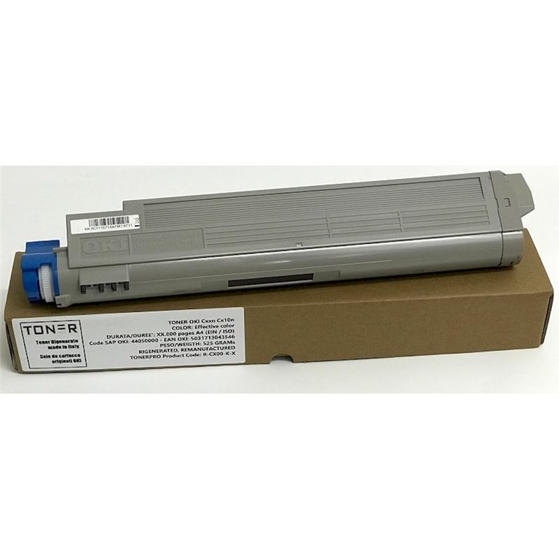 Toner OKI 42918927 pour ES3640 ES3640e ES3640e/mfp 3640 - Cyan - 15.000 Pages - Régénéré Made in Italy