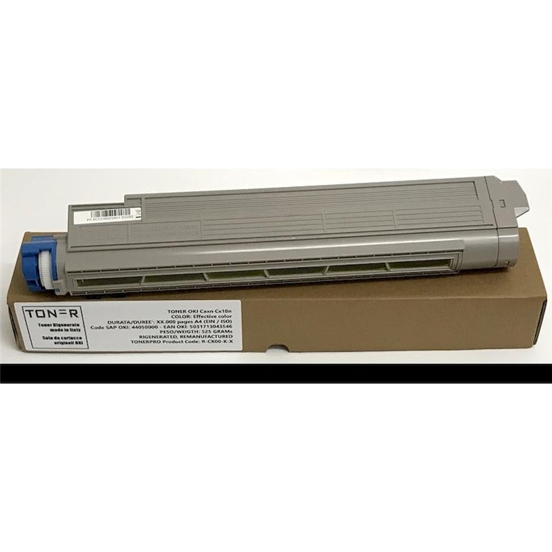 Toner OKI 44036028 pour ES9410 ES9420WT 9410 - Noir - 15.000 Pages - Régénéré Made in Italy