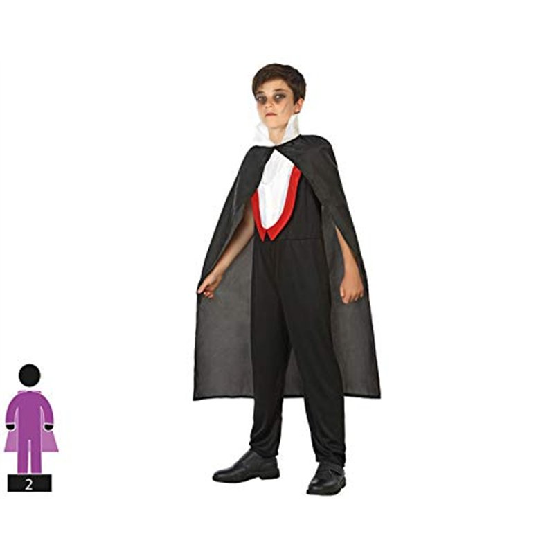 Image secondaire de ATOSA déguisement vampire garçon noir 5 a 6 años