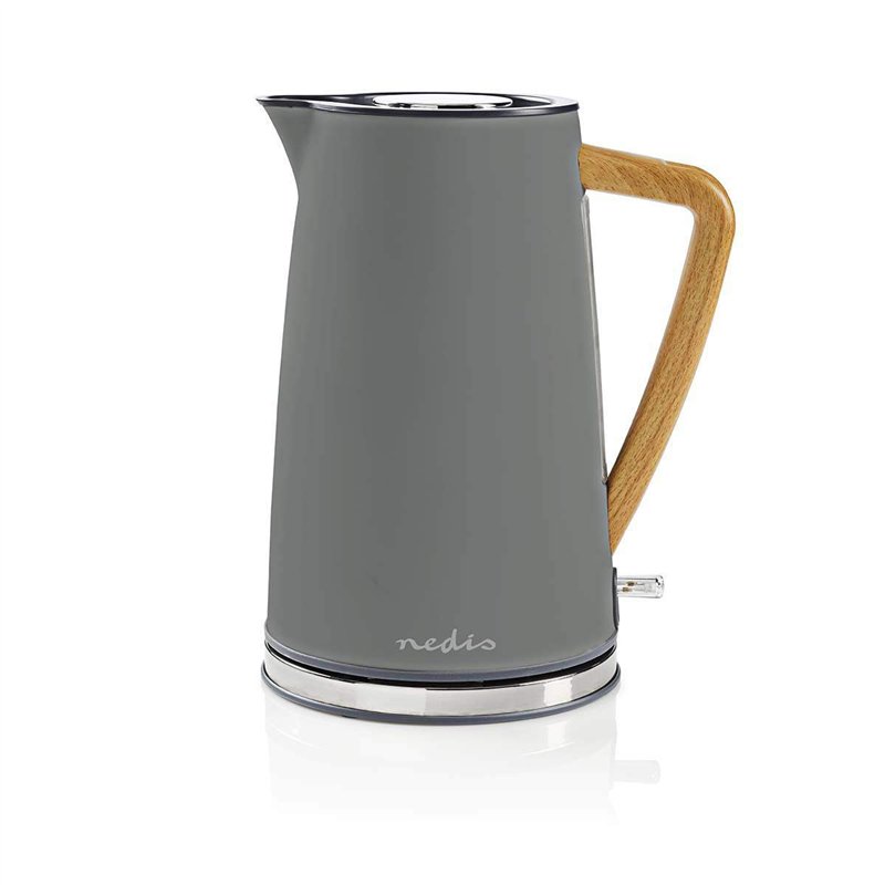 Image secondaire de Nedis Bouilloire électrique 1,7 L Douce au Toucher Gris