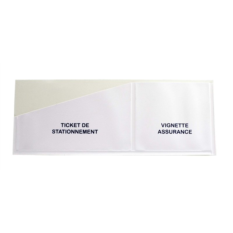 Image secondaire de Color Pop Porte Tickets de Stationnement Et Assurance pour Pare Brise