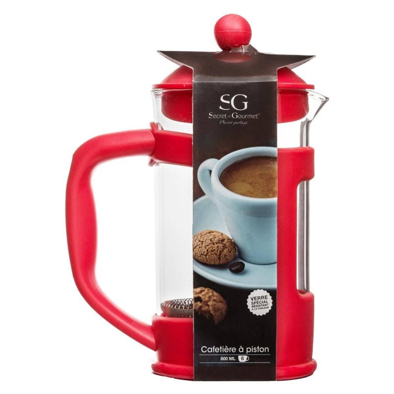 Image secondaire de Cafetière piston essentielle 80cl - Secret de Gourmet