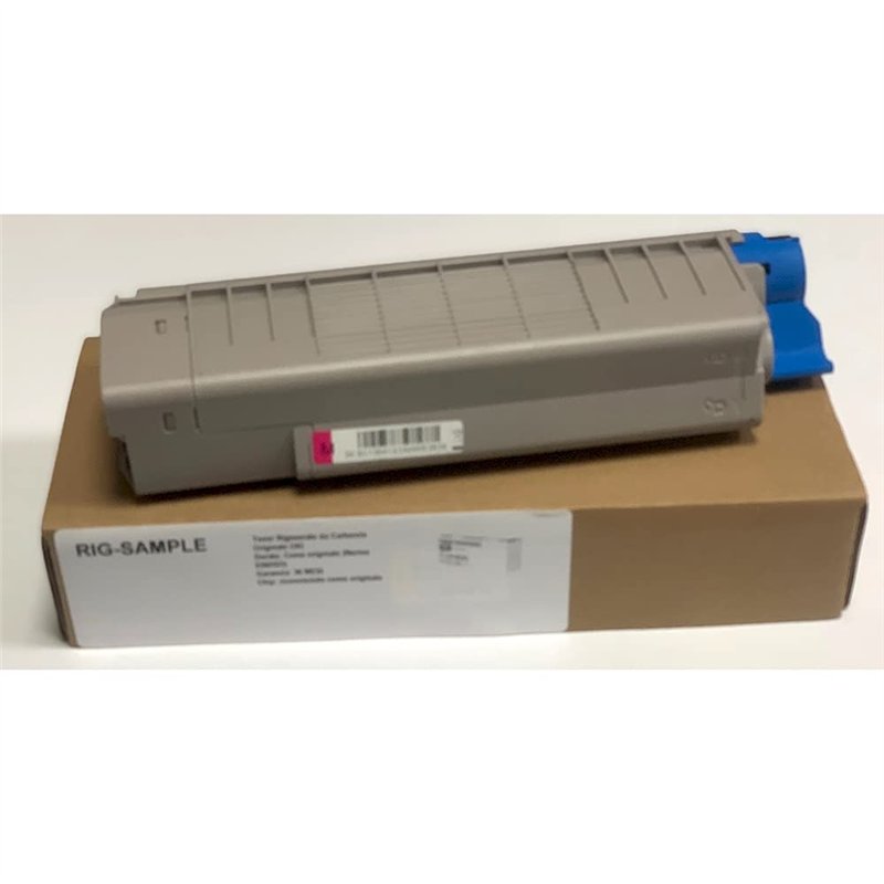 Toner OKI 46507506 pour C612 C612n C612dn C 612 n dn - Magenta - 6.000 Pages - Régénéré Made in Italy