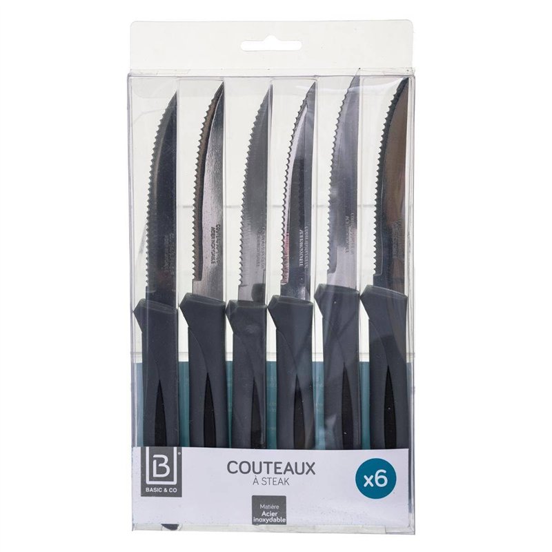 Image secondaire de Lot de 6 couteaux à steak - Secret de Gourmet