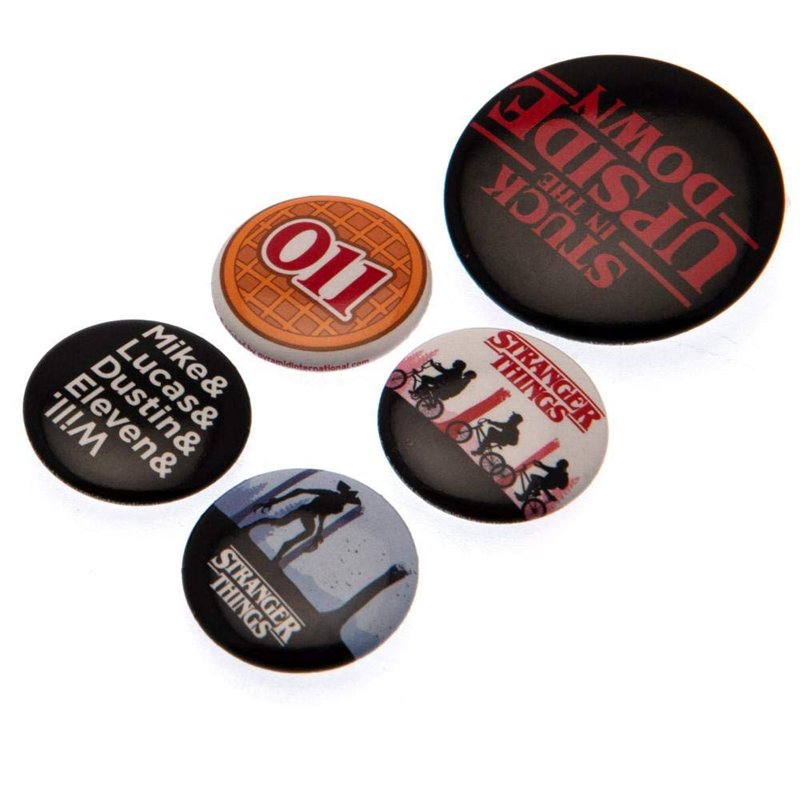 Image secondaire de Stranger Things (Upside Down) pack de badge