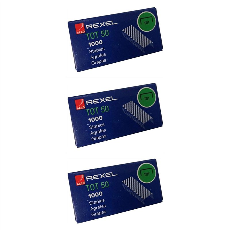 Rexel Acco 38966 Agrafe Swing Line TOT Métallique Assorties