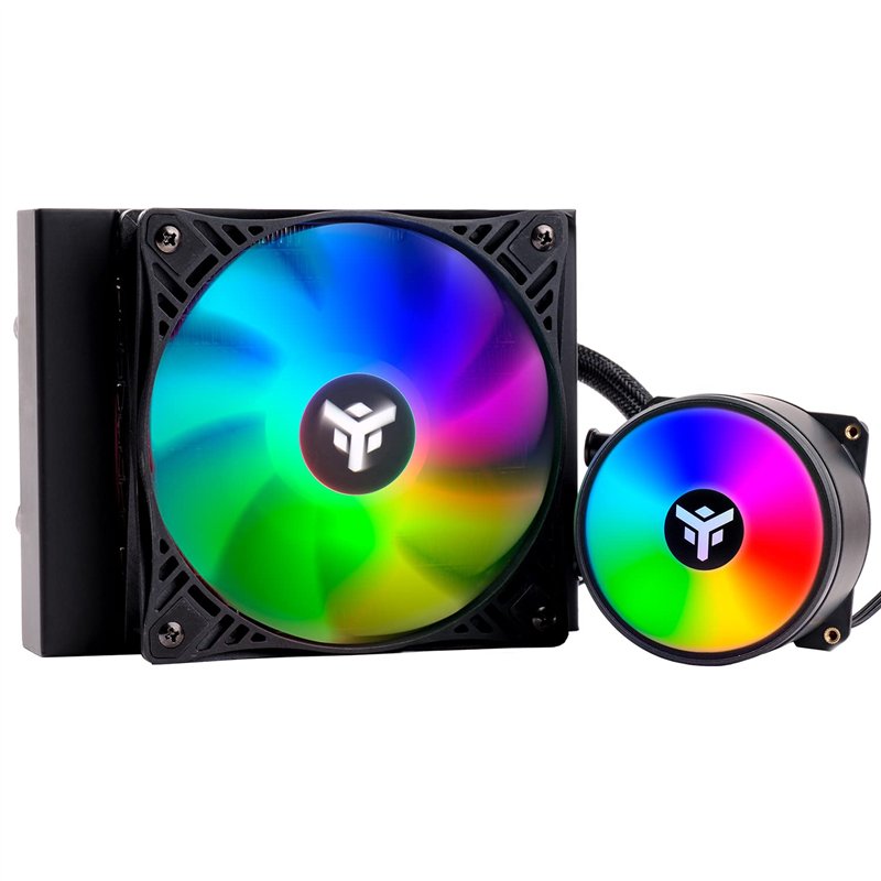Evoliq 120 RGB Kit de Refroidissement par Eau, Noir