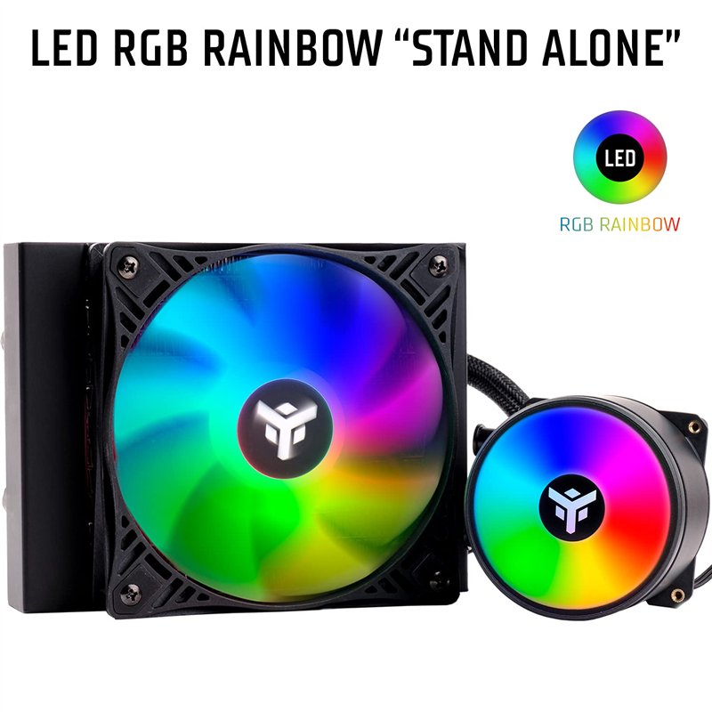 Image secondaire de Evoliq 120 RGB Kit de Refroidissement par Eau, Noir