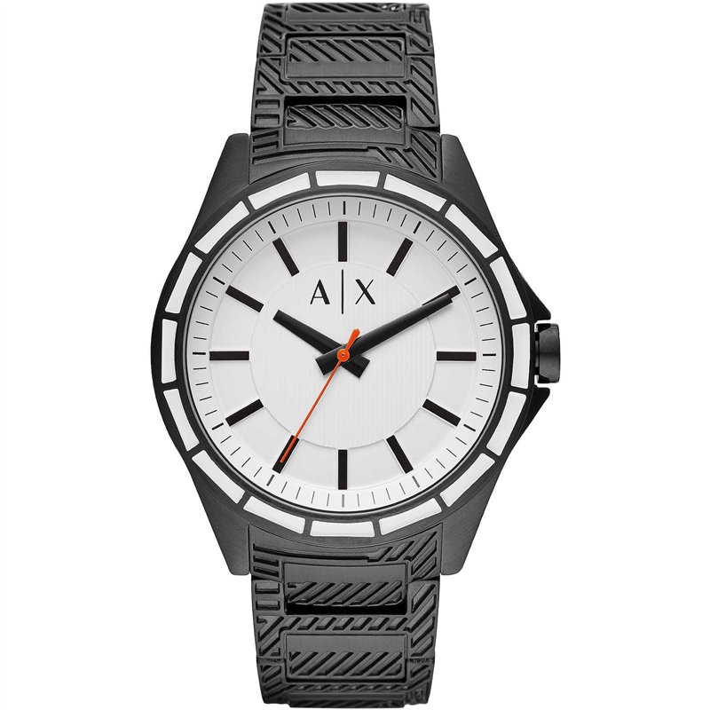 Armani Exchange Quartz Montre avec Bracelet en Acier Inoxydable AX2625