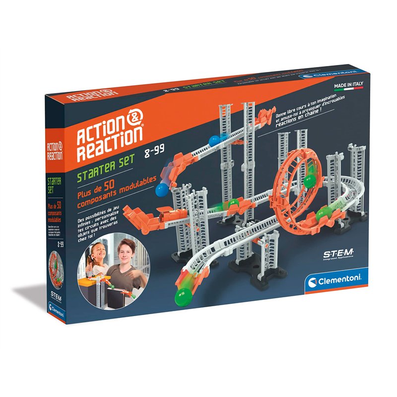 Clementoni - 52423 - Action & Réaction - Starter Set