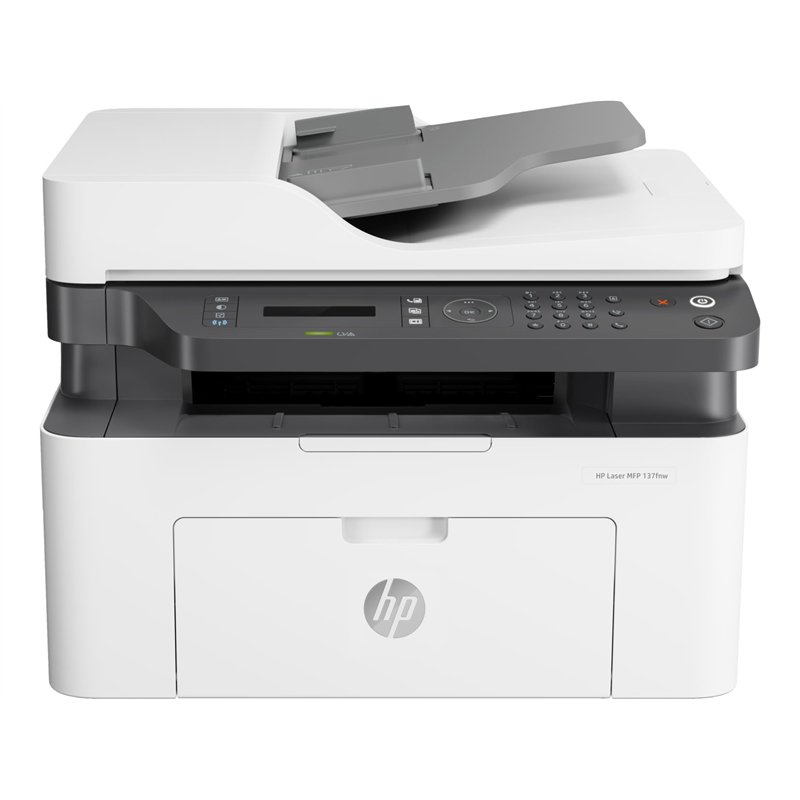 Image secondaire de HP Laser 137FWG Imprimante Laser Multifonction (Imprimante Laser, Copieur, Scanner, Fax, WLAN), Grey,White