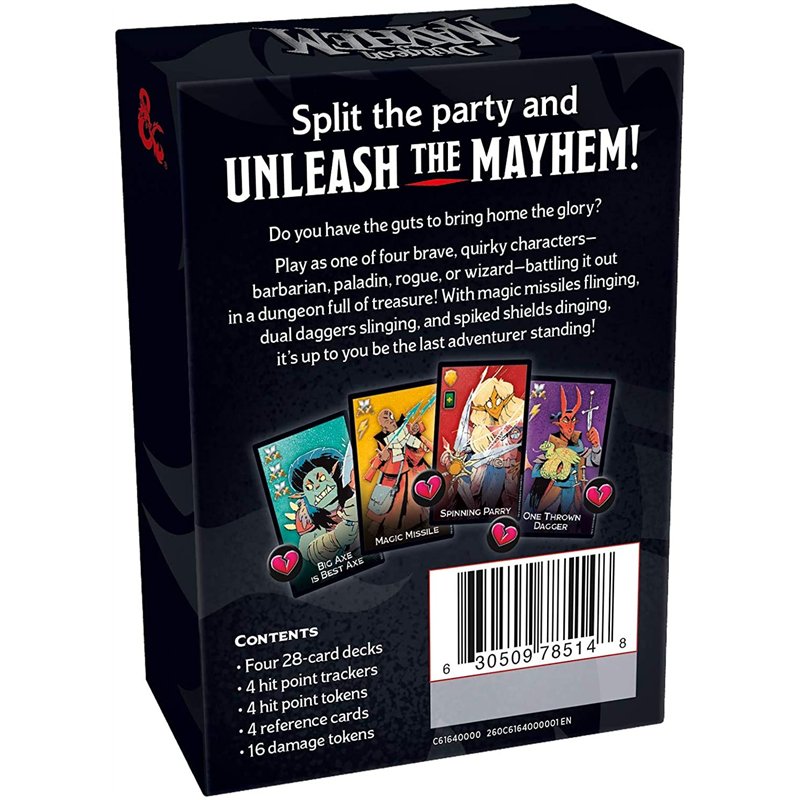 Image secondaire de Jeu de Cartes Dungeons & Dragons Dungeon Mayhem 8+ – Version française