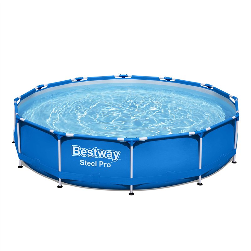 Image secondaire de Bestway Steel Pro Frame Piscine Ronde avec Pompe de Filtration Bleu 366 x 76 cm