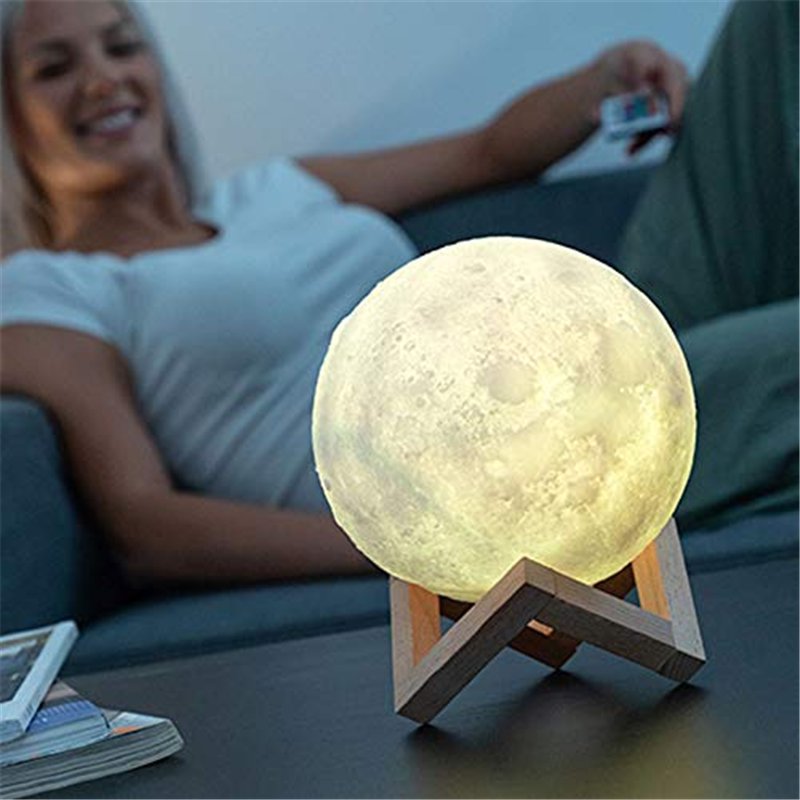 SHOP-STORY - Lampe lune LED à control tactile