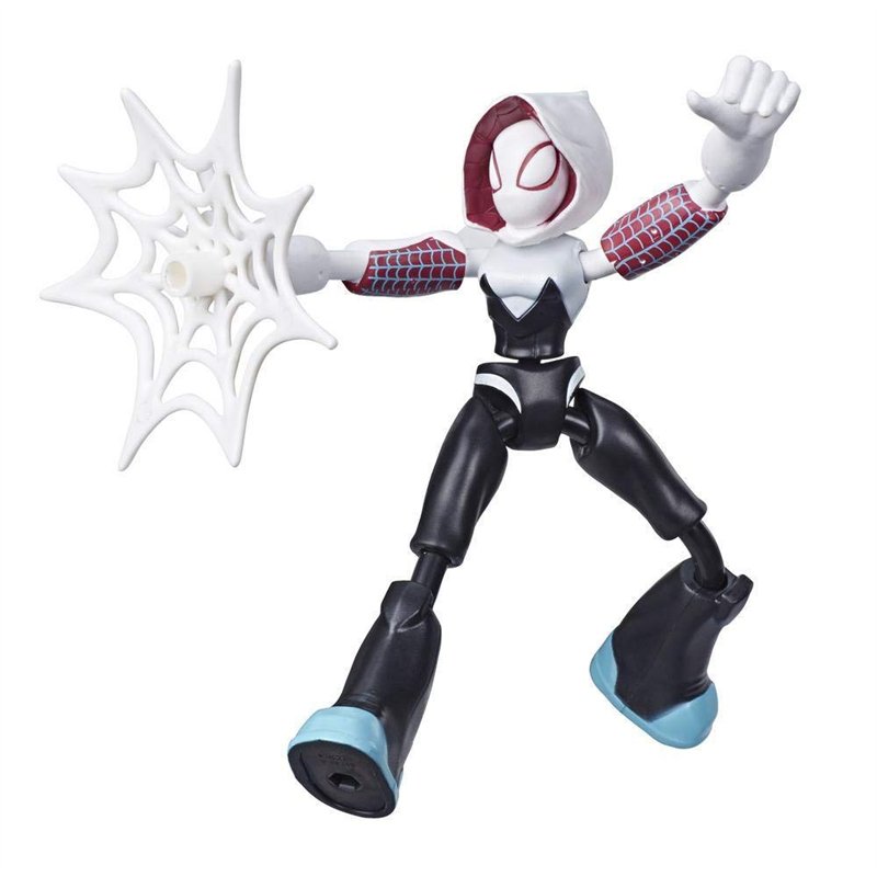Spider-Man Marvel Avengers – Figurine flexible Bend & Flex – 15 cm E76885X0 Ghost-Spider