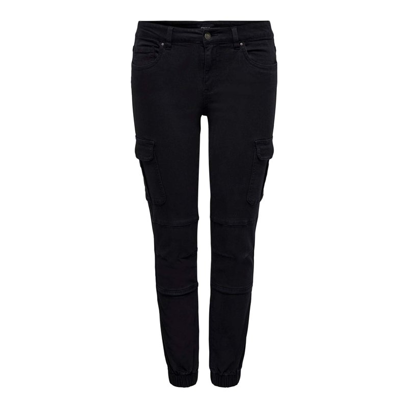 ONLY Pantalon Cargo ONLMISSOURI Taille Classique Slim Fit Pantalon Cargo Black 40 32 Black 1 (US) 40 / L32