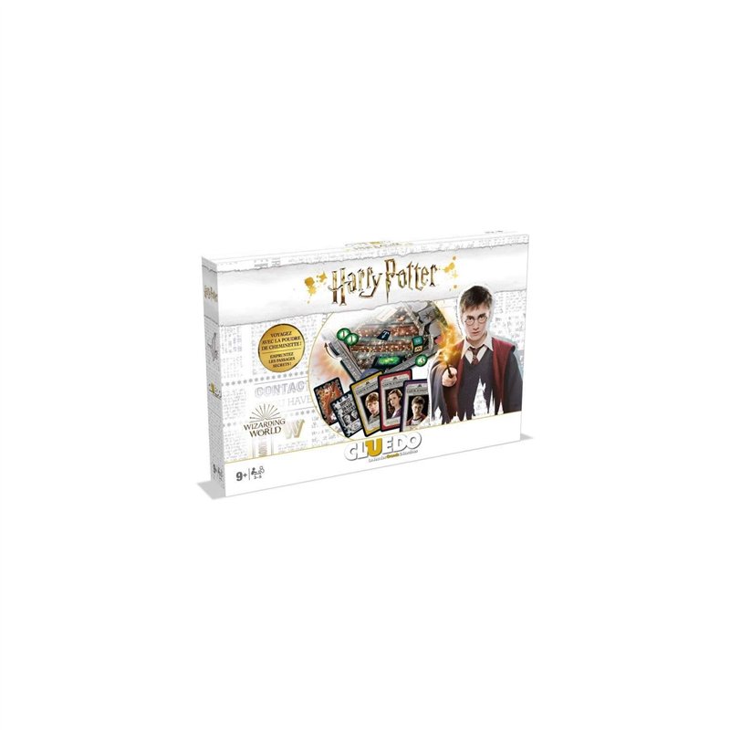Winning Moves - Cluedo Harry POTTER - Jeu de société - Jeu de Plateau - A partir de 9 ans - 2 à 5 joueurs - Version française