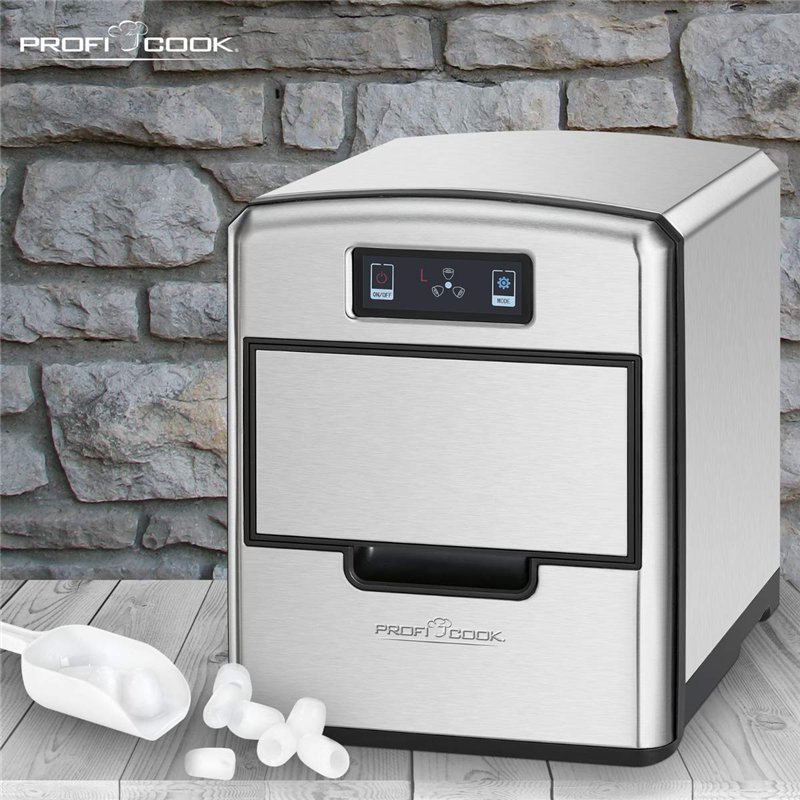 Image secondaire de ProfiCook PC-EWB 1187 Bac à glaçons avec panneau de commande tactile, glaçons disponibles en quelques minutes, 3 tailles de glaç