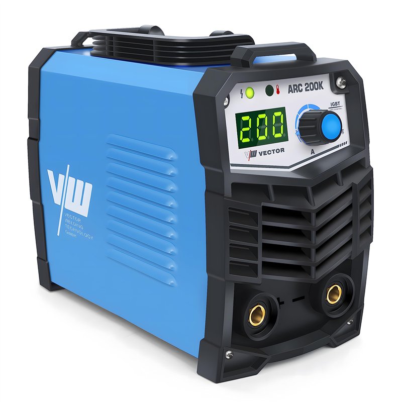 Soudeuse à électrodes 200 A - Soudeuse à électrodes - Soudeuse à onduleur - Electrodes Inverter - ARC Welder - Appareil pour déb