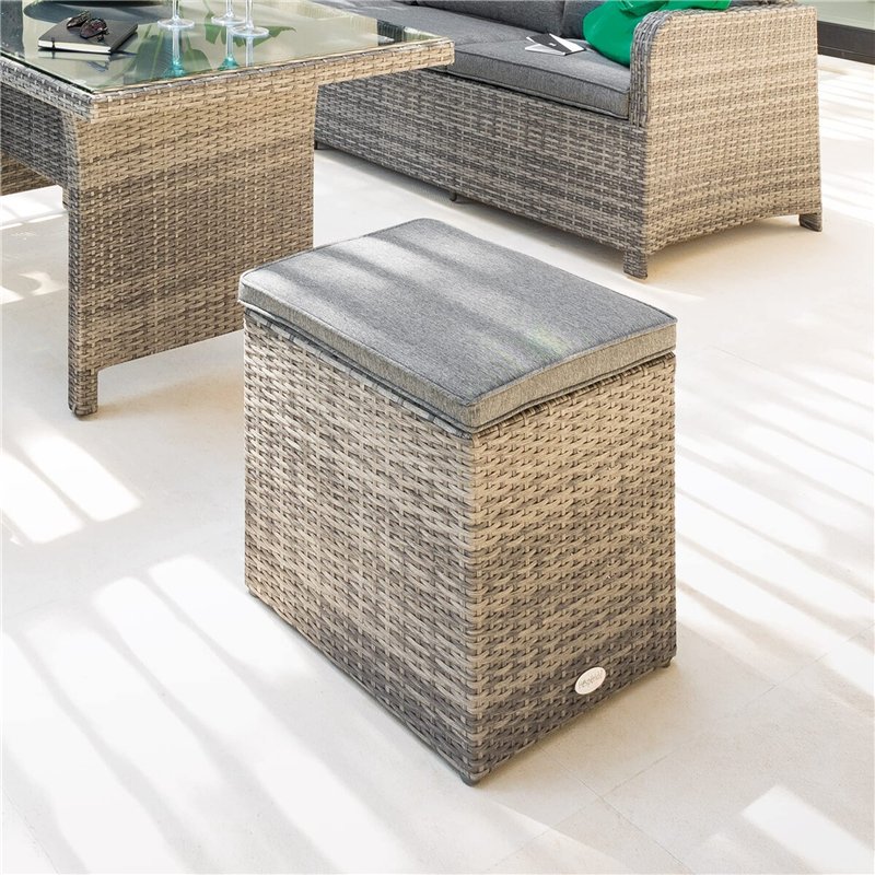 Image secondaire de Hespéride - Pouf de Jardin Mayari Terre d'ombre