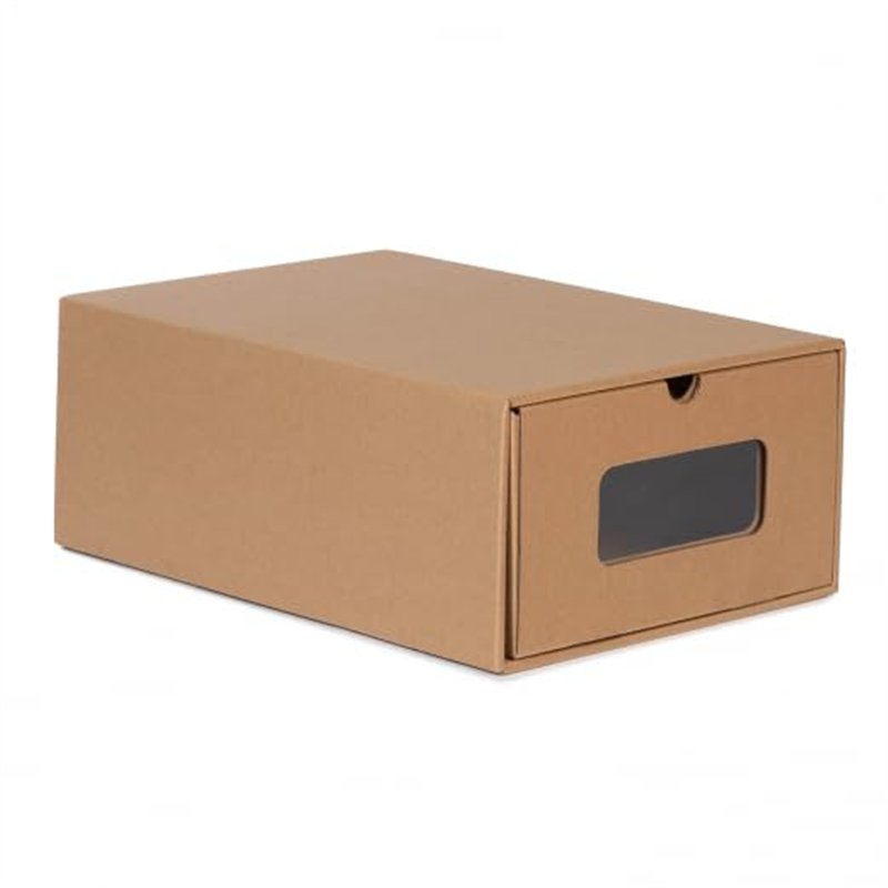 Image secondaire de IDMarket - Lot de 20 cartons boites de rangement à chaussures avec tiroir
